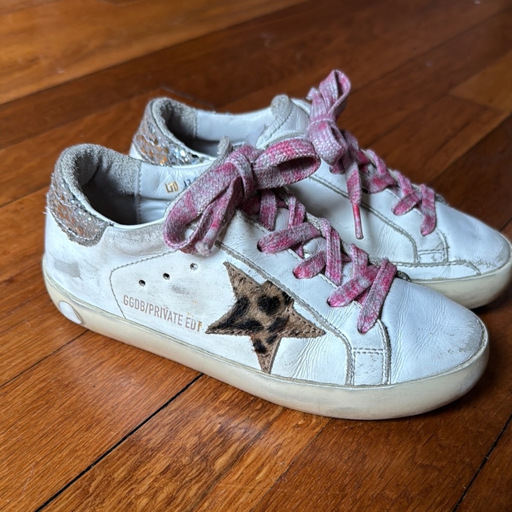 Golden Goose Private Edition Pink Animal Hair